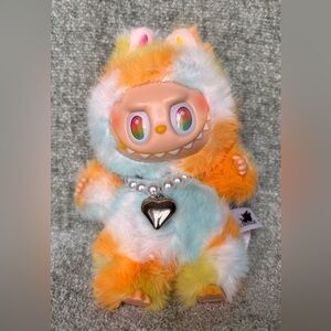 Mini 17cm Rock the Universe Labubu - Custom Handmade plush pendant
